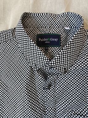 Paisley & Gray Black New With Tags Shirt XL